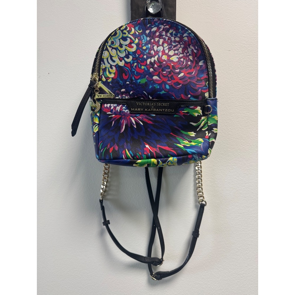 Victoria's Secret VS X Mary Katrantzou Small City Backpack Floral NWOT Limited - Picture 2 of 7